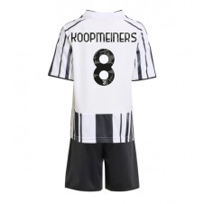 Juventus Teun Koopmeiners #8 Hjemmedraktsett Barn 2025-26 Kortermet (+ korte bukser)